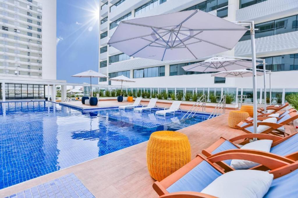 Suite Tripla Hotel America กัมโปส โดส กอยตากาเซส ภายนอก รูปภาพ